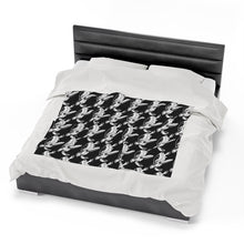 Load image into Gallery viewer, Bluwaii Velveteen Plush Blanket
