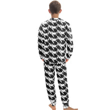 Load image into Gallery viewer, Big Boys&#39; Crew Neck Long Pajama Set
