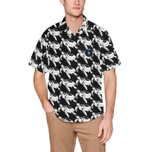 Load image into Gallery viewer, Bluwaii Hawaiian Shirt with Chest Pocket
