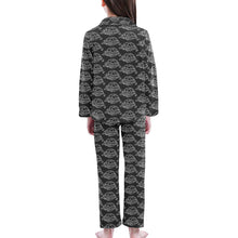Load image into Gallery viewer, Big Girls&#39; V-Neck Long Pajama Set
