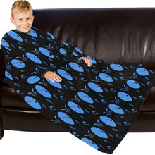 Load image into Gallery viewer, Blanket Robe with Sleeves for Kids
