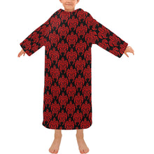 Load image into Gallery viewer, Blanket Robe with Sleeves for Kids
