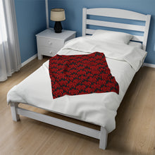 Load image into Gallery viewer, Bluwaii Velveteen Plush Blanket
