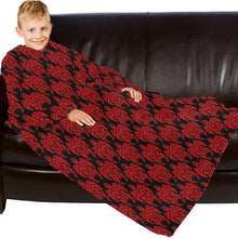 Load image into Gallery viewer, Blanket Robe with Sleeves for Kids
