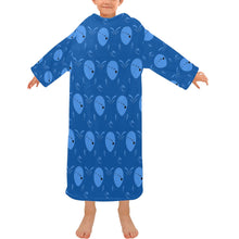 Load image into Gallery viewer, Blanket Robe with Sleeves for Kids
