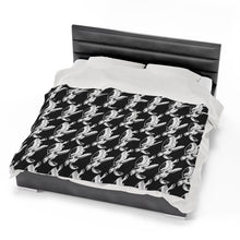 Load image into Gallery viewer, Bluwaii Velveteen Plush Blanket
