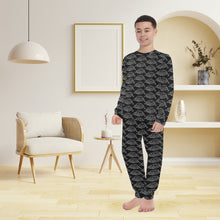 Load image into Gallery viewer, Big Boys&#39; Crew Neck Long Pajama Set
