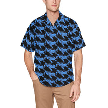Load image into Gallery viewer, Bluwaii Hawaiian Shirt with Chest Pocket
