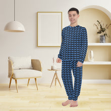 Load image into Gallery viewer, Big Boys&#39; Crew Neck Long Pajama Set
