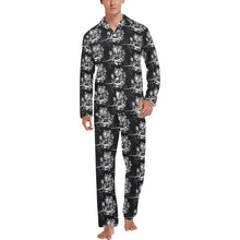 Load image into Gallery viewer, Bluwaii Men&#39;s V-Neck Pajama Set
