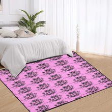 Load image into Gallery viewer, Bluwaii Area Rug with Black Binding 7&#39;x5&#39;
