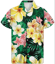 Load image into Gallery viewer, Hawaiian Aloha Beach Tropical Floral Pattern Summer Shirts for Men
