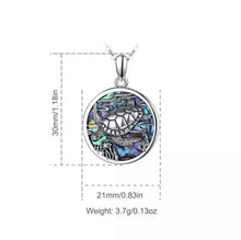 Load image into Gallery viewer, S925 Sterling Silver Sea Turtle Necklace
