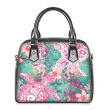 Load image into Gallery viewer, Hawaiian Tribal Turtle Pattern Leather Crossbody / Shoulder Bag
