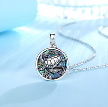 Load image into Gallery viewer, S925 Sterling Silver Sea Turtle Necklace
