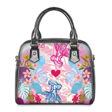 Load image into Gallery viewer, Hawaiian Tribal Turtle Pattern Leather Crossbody / Shoulder Bag
