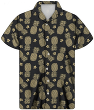 Load image into Gallery viewer, Tropical Floral Hawaiian Design Short Sleeve Shirt for Men
