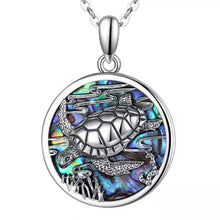 Load image into Gallery viewer, S925 Sterling Silver Sea Turtle Necklace
