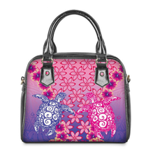 Load image into Gallery viewer, Hawaiian Tribal Turtle Pattern Leather Crossbody / Shoulder Bag
