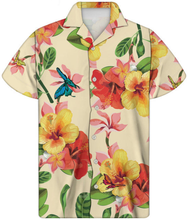 Load image into Gallery viewer, Hawaiian Aloha Beach Tropical Floral Pattern Summer Shirts for Men
