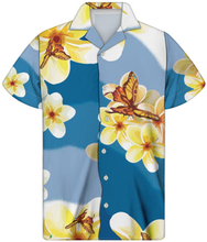 Load image into Gallery viewer, Hawaiian Aloha Beach Tropical Floral Pattern Summer Shirts for Men
