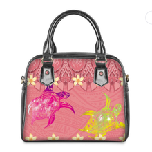 Load image into Gallery viewer, Hawaiian Tribal Turtle Pattern Leather Crossbody / Shoulder Bag
