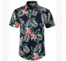 Load image into Gallery viewer, Fruit Floral Printed Blouse Hawaiian Short Sleeve Shirt for Men

