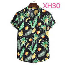 Load image into Gallery viewer, Button Down Funny Cactus Print Hawaiian Summer Short Sleeve Shirts for Men
