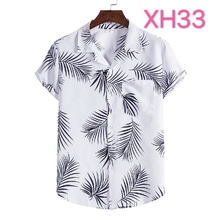Load image into Gallery viewer, Button Down Funny Cactus Print Hawaiian Summer Short Sleeve Shirts for Men
