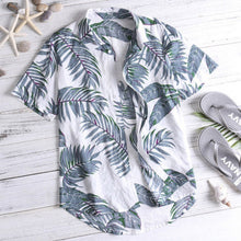 Load image into Gallery viewer, Fruit Floral Printed Blouse Hawaiian Short Sleeve Shirt for Men
