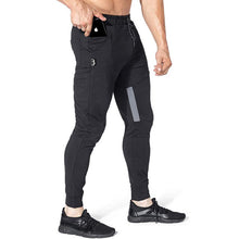 Load image into Gallery viewer, Men's Casual Trousers Joggers Sweatpants Mobile Phone Pocket Settings Fashion New Men's Trousers Polyester Micro Stretch Fabric
