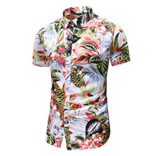Load image into Gallery viewer, Fashion Hawaiian Beach Short Sleeve Casual Shirts For Men
