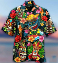 Load image into Gallery viewer, New Hawaiian Beach 3D Print Short Sleeve Shirt for Men
