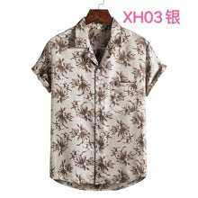 Load image into Gallery viewer, Men's Vintage Summer Hawaiian Short Sleeve Shirt
