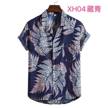 Load image into Gallery viewer, Men's Vintage Summer Hawaiian Short Sleeve Shirt
