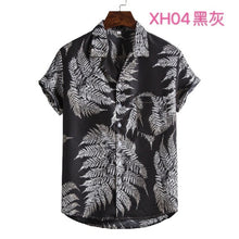 Load image into Gallery viewer, Men's Vintage Summer Hawaiian Short Sleeve Shirt
