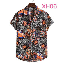 Load image into Gallery viewer, Men's Vintage Summer Hawaiian Short Sleeve Shirt
