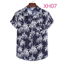 Load image into Gallery viewer, Men's Vintage Summer Hawaiian Short Sleeve Shirt
