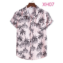 Load image into Gallery viewer, Men's Vintage Summer Hawaiian Short Sleeve Shirt
