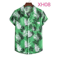 Load image into Gallery viewer, Men's Vintage Summer Hawaiian Short Sleeve Shirt

