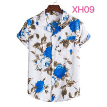 Load image into Gallery viewer, Men's Vintage Summer Hawaiian Short Sleeve Shirt
