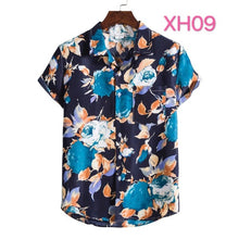Load image into Gallery viewer, Men's Vintage Summer Hawaiian Short Sleeve Shirt
