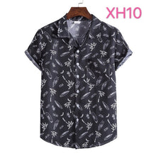 Load image into Gallery viewer, Men's Vintage Summer Hawaiian Short Sleeve Shirt
