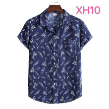 Load image into Gallery viewer, Men's Vintage Summer Hawaiian Short Sleeve Shirt
