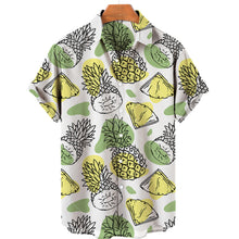 Load image into Gallery viewer, Hawaiian 3D Fruit Pattern Short Sleeve Aloha Shirt Unisex

