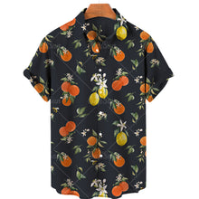 Load image into Gallery viewer, Hawaiian 3D Fruit Pattern Short Sleeve Aloha Shirt Unisex
