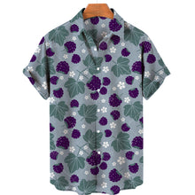 Load image into Gallery viewer, Hawaiian 3D Fruit Pattern Short Sleeve Aloha Shirt Unisex
