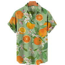 Load image into Gallery viewer, Hawaiian 3D Fruit Pattern Short Sleeve Aloha Shirt Unisex
