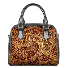 Load image into Gallery viewer, Custom Polynesian Hawaiian style Sea turtle Messenger Bag for Women
