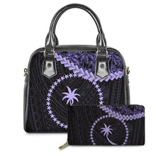 Load image into Gallery viewer, Hawaiian Chuuk Micronesia Pattern Crossbody Bags / Messenger Bag Sets
